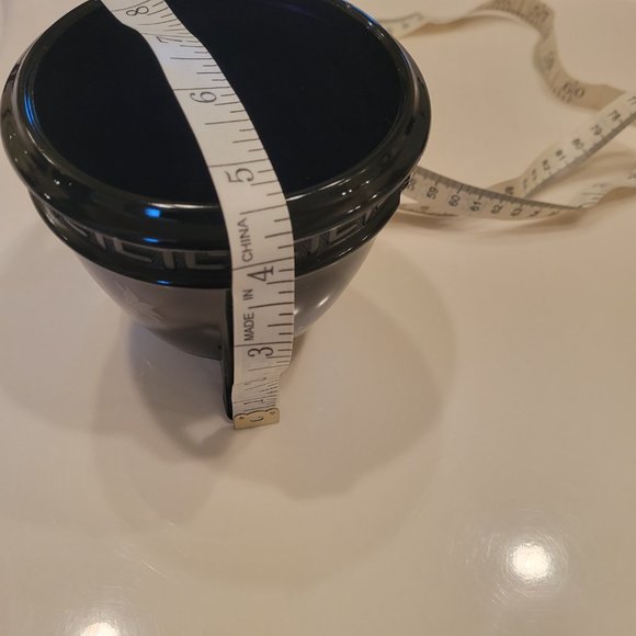 LE Smith Black Amethyst Glass Footed Vase - Picture 9 of 10